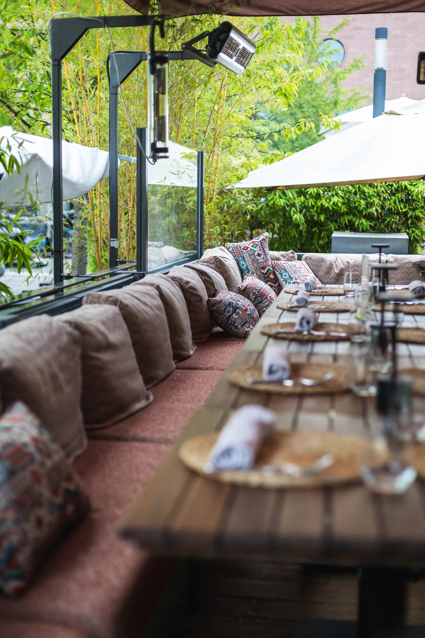 Lounge auf der Terrasse