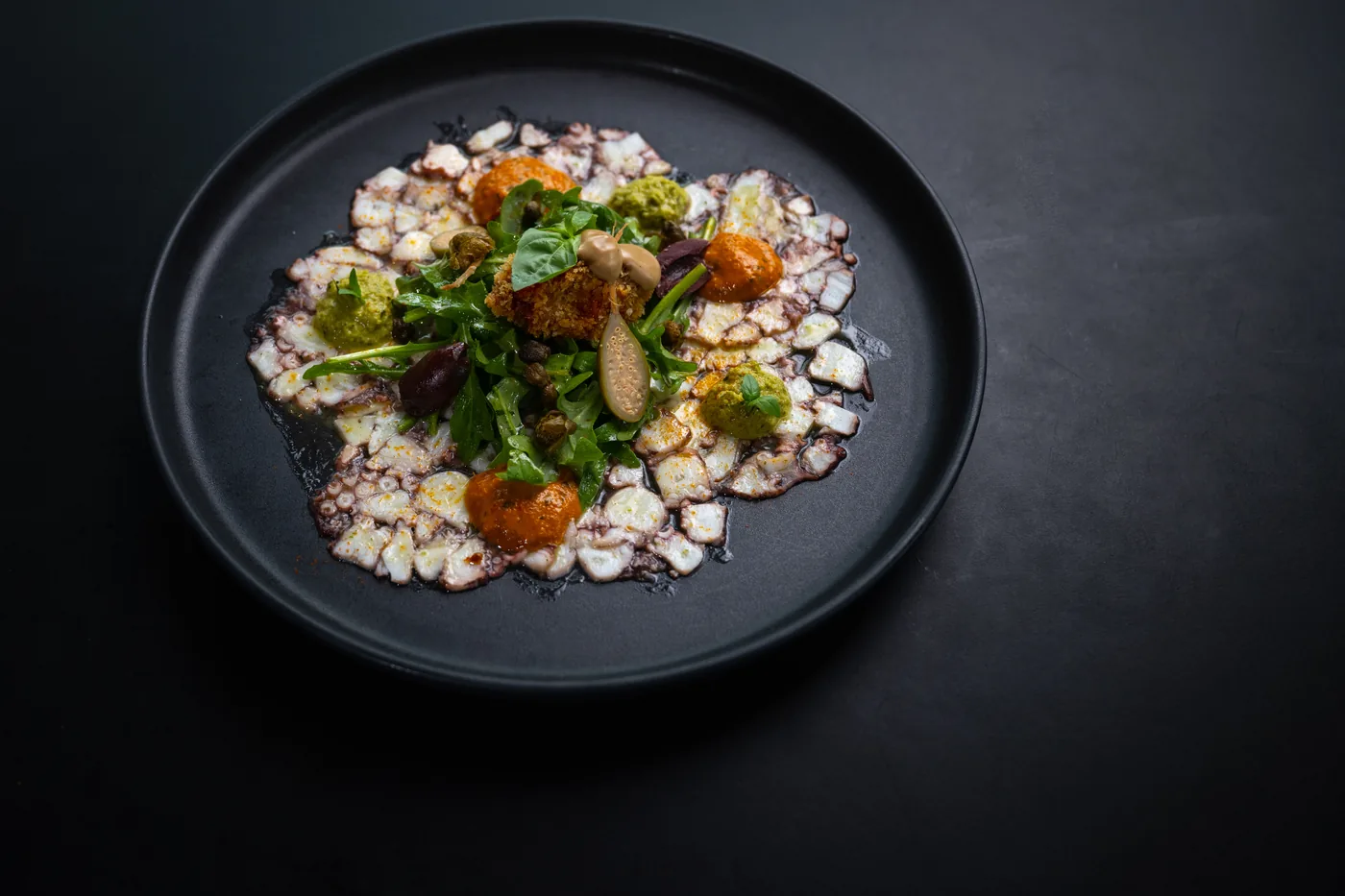Carpaccio vom Pulpo