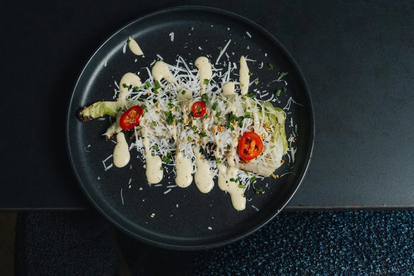 Grilled Pointed Cabbage
