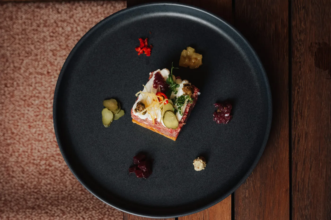 Black Forest Beef Tartare